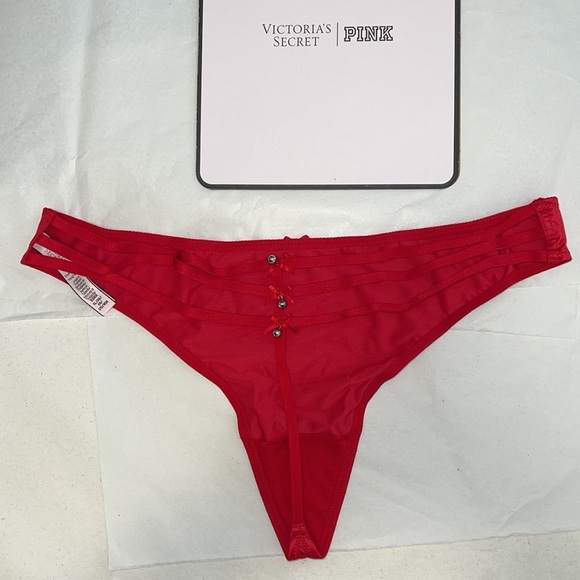 Victoria's Secret Bells THONG Panty Underwear XL - Picture 9 of 14